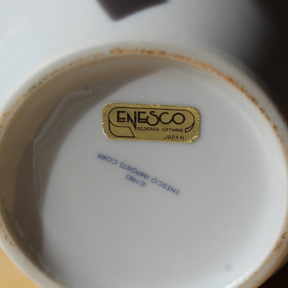 Vintage 1983 Enesco imports Porcelain Vase with Birds & Flower Design - Picture 5 of 7